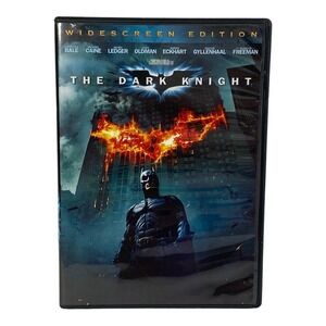 The Dark Knight (DVD, 2008) Action, Crime, Christian Bale, Heath Ledger